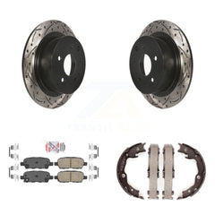 Transit Auto KDA-103533 Disc Brake Kit for 2007-2012 Nissan Sentra - Rear product image