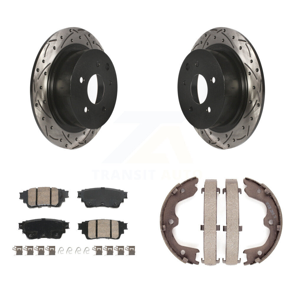 Transit Auto KDA-103534 Disc Brake Kit for 2019 Nissan Altima - Rear product image