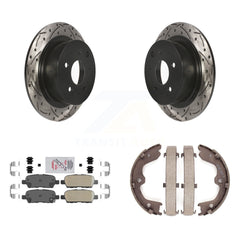 Transit Auto KDA-103536 Disc Brake Kit for 2002-2023 Nissan Altima, Nissan Maxima - Rear product image