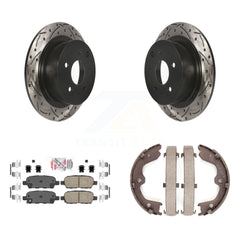 Transit Auto KDA-103537 Disc Brake Kit for 2007-2009 Nissan Altima - Rear product image
