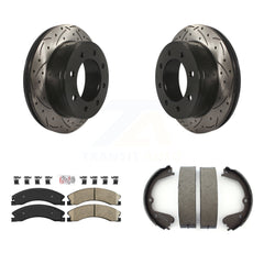 Transit Auto KDA-103541 Disc Brake Kit for 2010-2011 Chevrolet Express 4500 - Rear product image