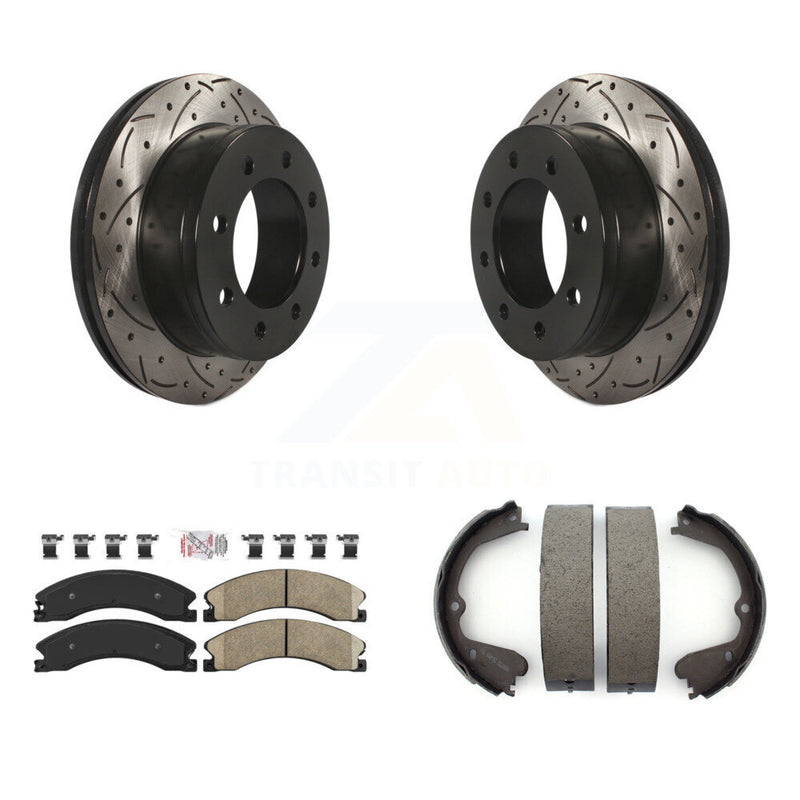 Transit Auto KDA-103541 Disc Brake Kit for 2010-2011 Chevrolet Express 4500 - Rear product image
