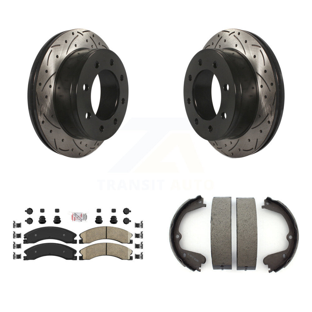 Transit Auto KDA-103542 Disc Brake Kit for 2010-2011 Chevrolet Express 4500 - Rear product image