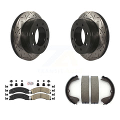 Transit Auto KDA-103542 Disc Brake Kit for 2010-2011 Chevrolet Express 4500 - Rear product image