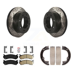 Transit Auto KDA-103544 Disc Brake Kit for 2007-2013 Chevrolet Silverado 2500 HD, Chevrolet Suburban 2500, GMC Sierra 2500 HD & more - Rear product image