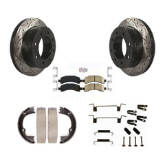 Transit Auto KDA-103550 Disc Brake Kit for 2008-2018 Chevrolet Express 2500, GMC Savana 2500, Chevrolet Express 3500 & more - Rear product image