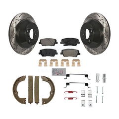 Transit Auto KDA-103564 Disc Brake Kit for 2013-2016 Hyundai Santa Fe XL, Kia Sorento, Hyundai Santa Fe & more - Rear product image