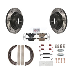 Transit Auto KDA-103567 Disc Brake Kit for 2013 BMW 328i - Rear product image