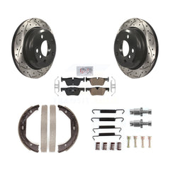 Transit Auto KDA-103571 Disc Brake Kit for 2013-2020 BMW 328d xDrive, BMW 330i, BMW 330i GT xDrive & more - Rear product image