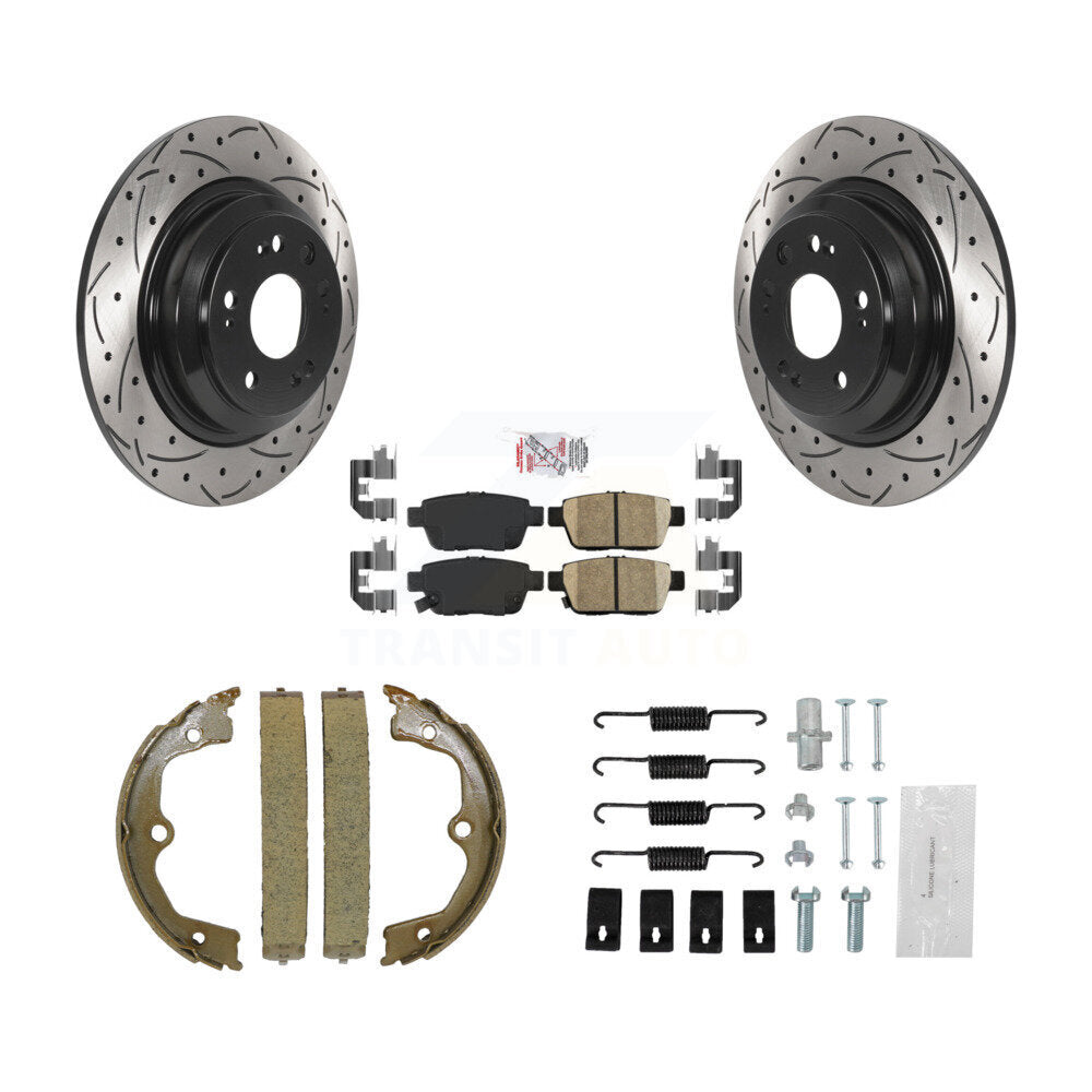 Transit Auto KDA-103576 Disc Brake Kit for 2009-2014 Acura TL - Rear product image
