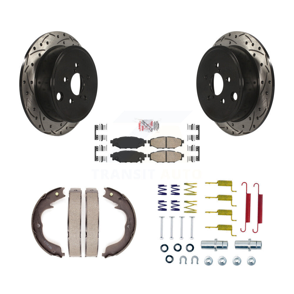 Transit Auto KDA-103580 Disc Brake Kit for 2010-2012 Subaru Legacy, Subaru Outback - Rear product image