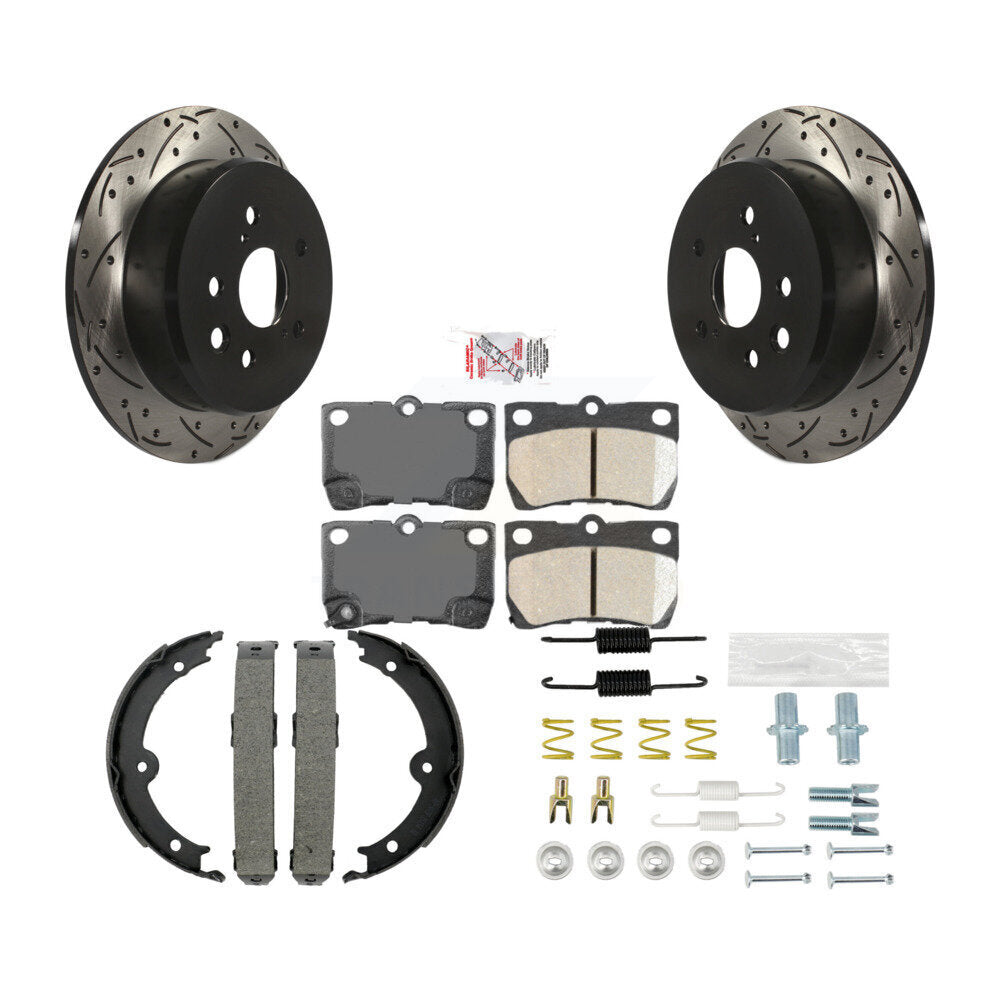 Transit Auto KDA-103581 Disc Brake Kit for 2006-2013 Lexus IS250 - Rear product image