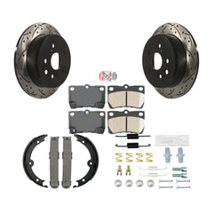 Transit Auto KDA-103581 Disc Brake Kit for 2006-2013 Lexus IS250 - Rear product image