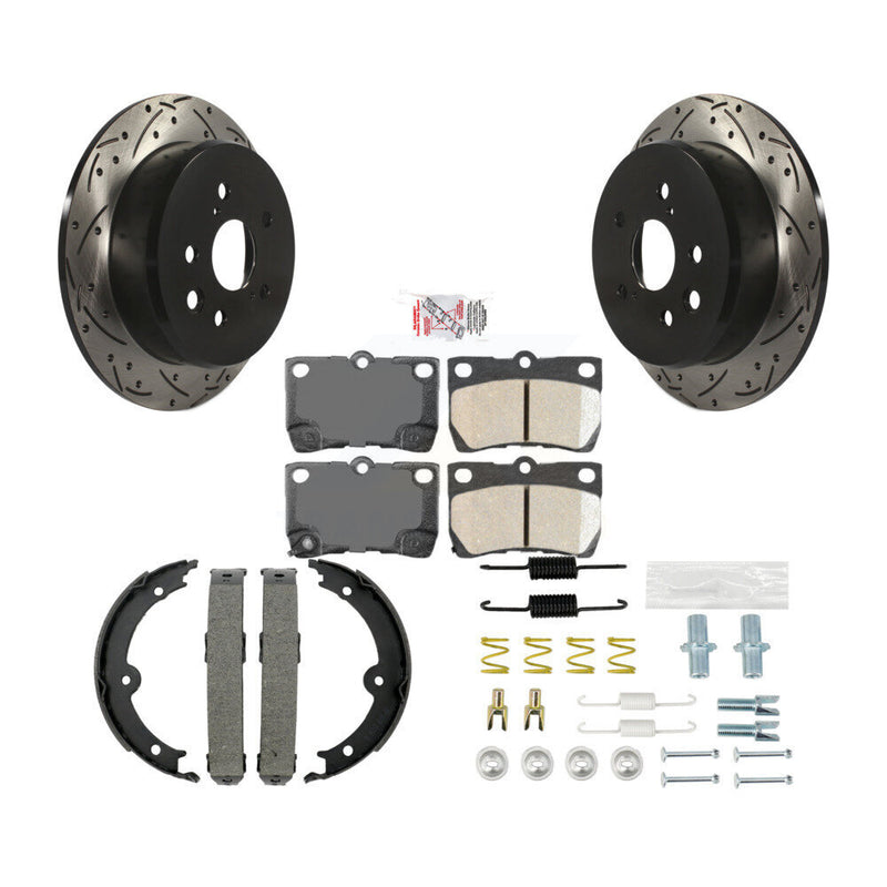 Transit Auto KDA-103581 Disc Brake Kit for 2006-2013 Lexus IS250 - Rear product image
