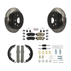 Transit Auto KDA-103582 Disc Brake Kit for 2014-2015 Lexus IS250 - Rear product image