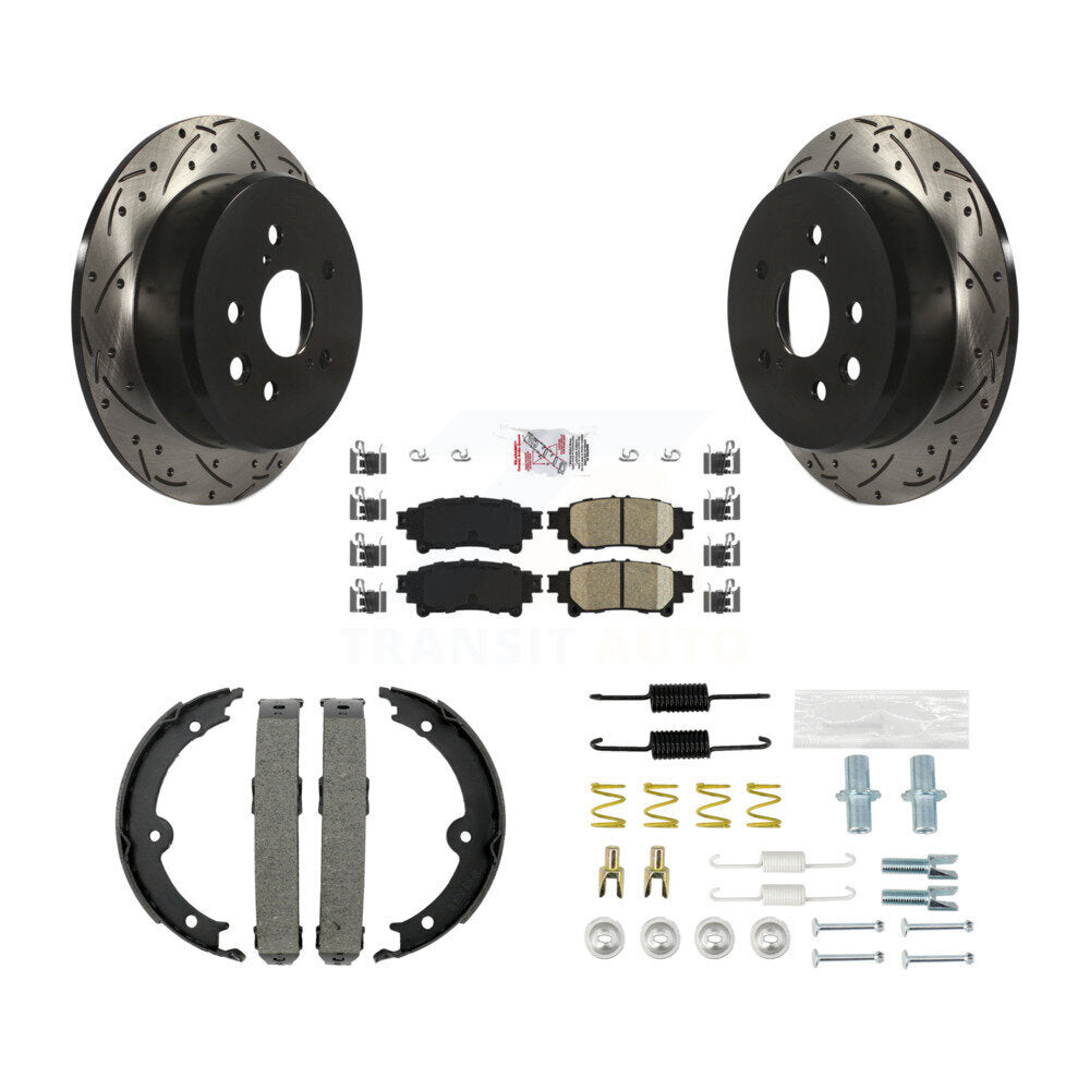 Transit Auto KDA-103583 Disc Brake Kit for 2014-2015 Lexus IS250 - Rear product image