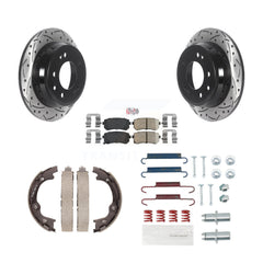 Transit Auto KDA-103587 Disc Brake Kit for 2010-2015 Hyundai Tucson - Rear product image