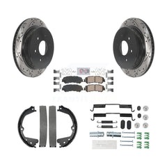 Transit Auto KDA-103592 Disc Brake Kit for 2017-2023 Nissan TITAN - Rear product image