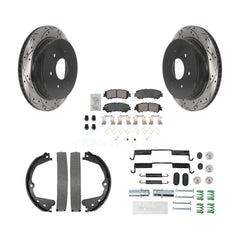 Transit Auto KDA-103593 Disc Brake Kit for 2017-2023 Nissan TITAN - Rear product image
