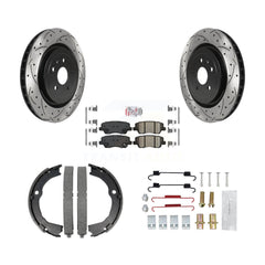 Transit Auto KDA-103598 Disc Brake Kit for 2015 Cadillac CTS - Rear product image