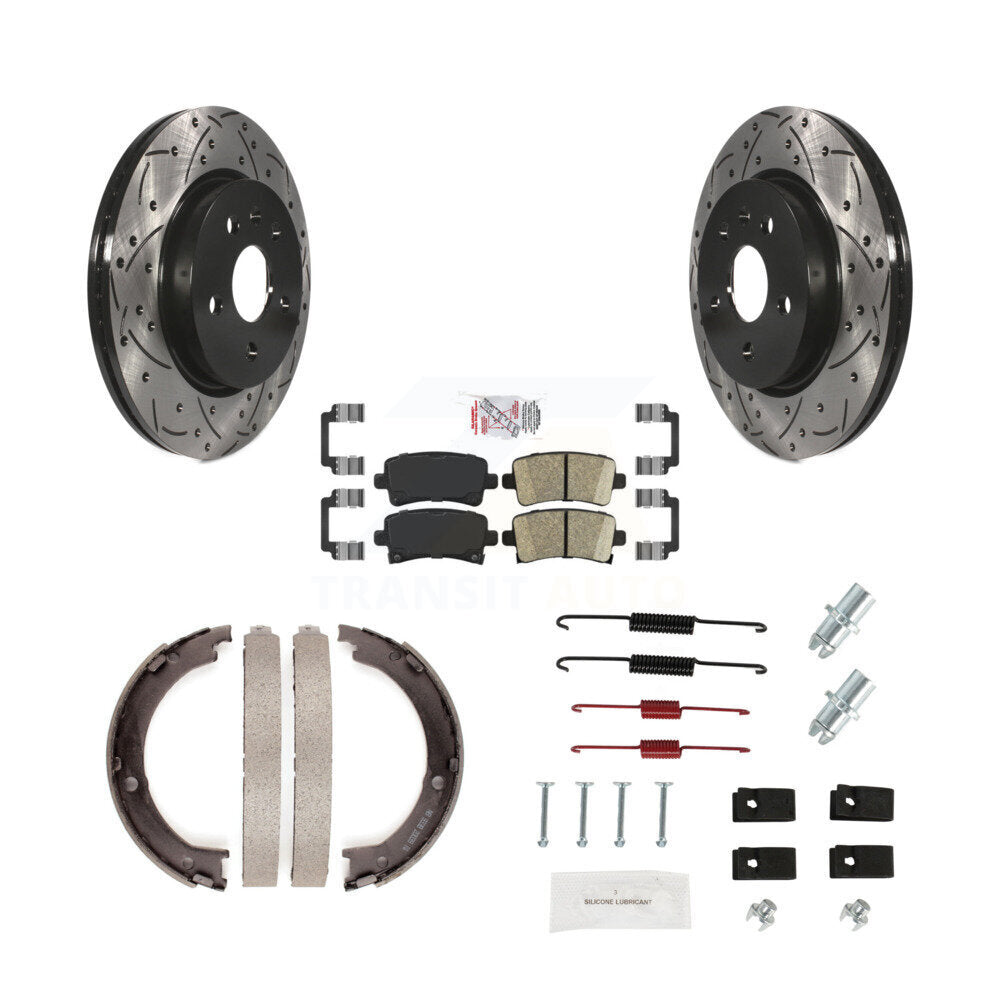 Transit Auto KDA-103610 Disc Brake Kit for 2014 Cadillac XTS - Rear product image