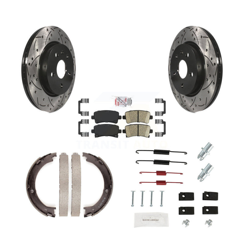 Transit Auto KDA-103610 Disc Brake Kit for 2014 Cadillac XTS - Rear product image