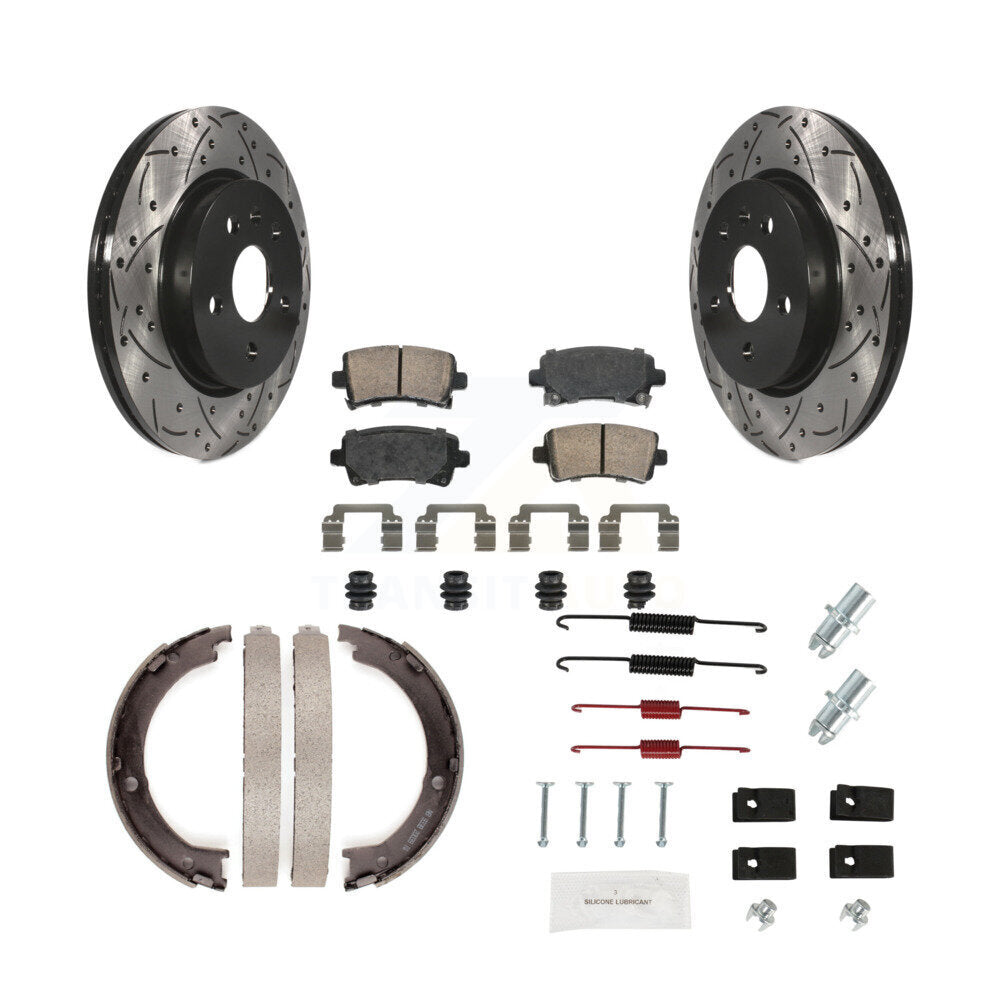Transit Auto KDA-103611 Disc Brake Kit for 2014 Cadillac XTS - Rear product image