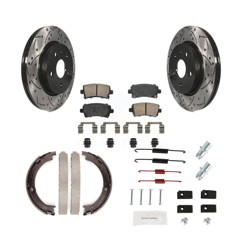 Transit Auto KDA-103611 Disc Brake Kit for 2014 Cadillac XTS - Rear product image