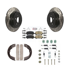Transit Auto KDA-103612 Disc Brake Kit for 2007-2015 Acura ZDX, Honda Pilot, Acura MDX - Rear product image