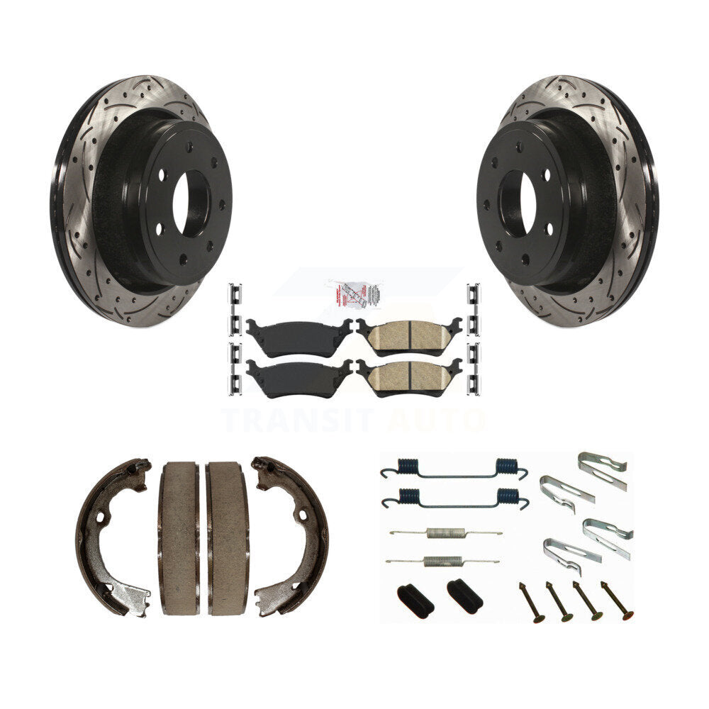 Transit Auto KDA-103616 Disc Brake Kit for 2012 Ford F-150 - Rear product image