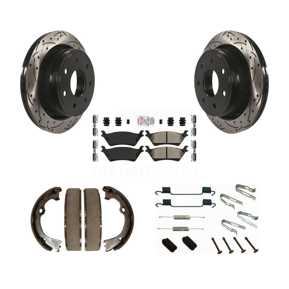 Transit Auto KDA-103618 Disc Brake Kit for 2012 Ford F-150 - Rear product image