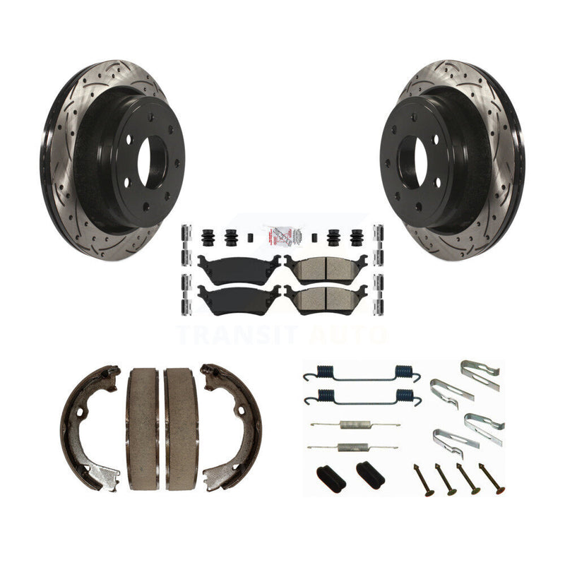 Transit Auto KDA-103618 Disc Brake Kit for 2012 Ford F-150 - Rear product image