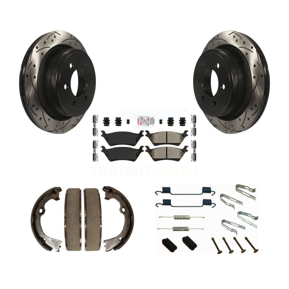 Transit Auto KDA-103621 Disc Brake Kit for 2012 Ford F-150 - Rear product image