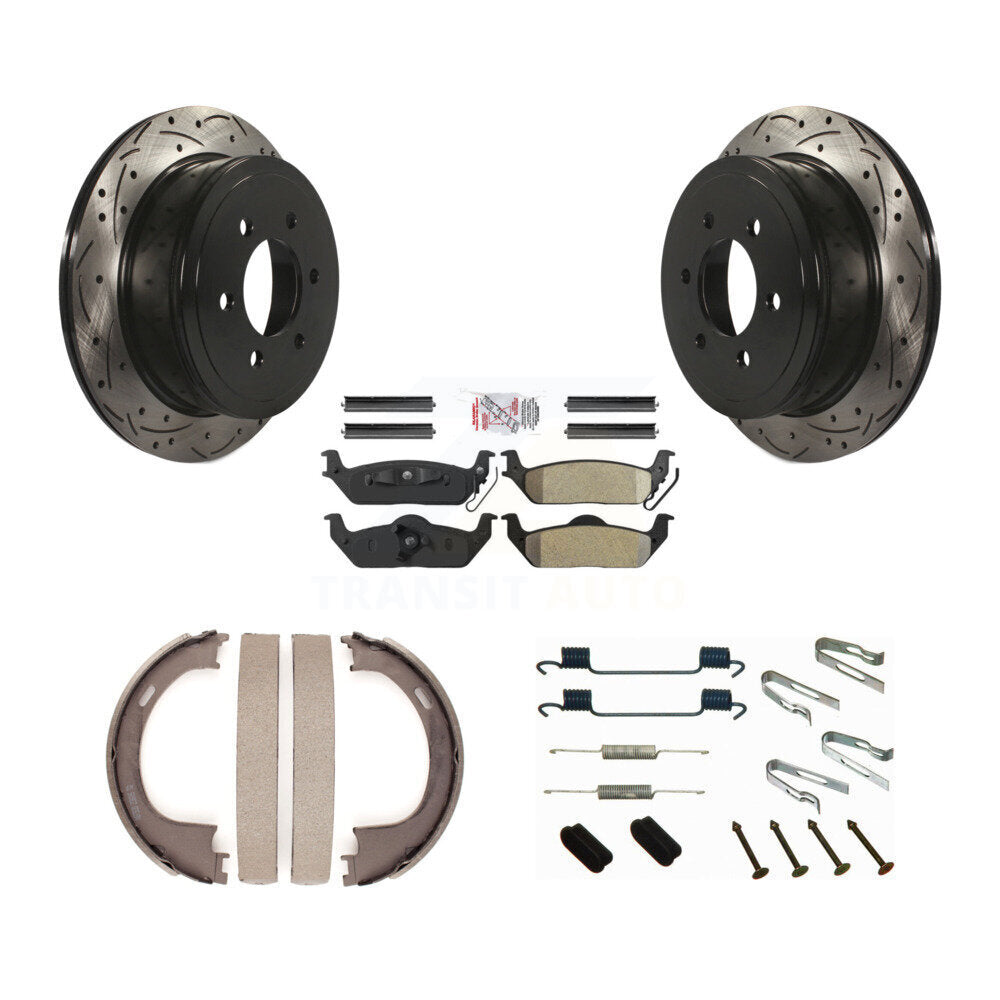 Transit Auto KDA-103628 Disc Brake Kit for 2004-2008 Lincoln Mark LT, Ford F-150 - Rear product image