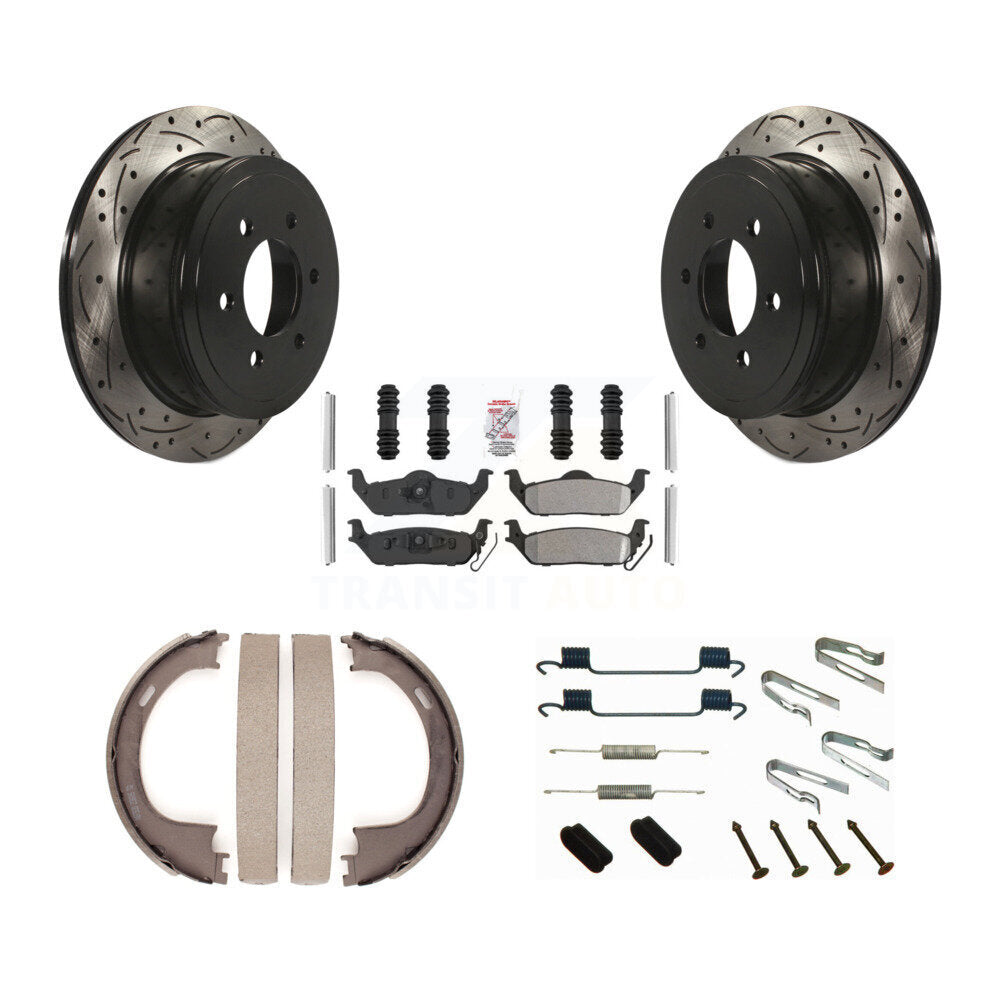 Transit Auto KDA-103629 Disc Brake Kit for 2004-2008 Lincoln Mark LT, Ford F-150 - Rear product image