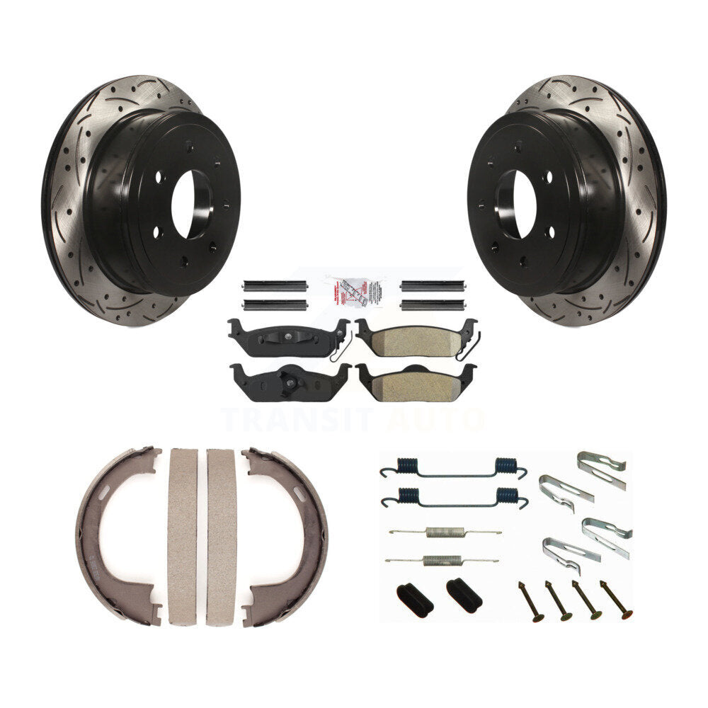 Transit Auto KDA-103630 Disc Brake Kit for 2004-2008 Lincoln Mark LT, Ford F-150 - Rear product image