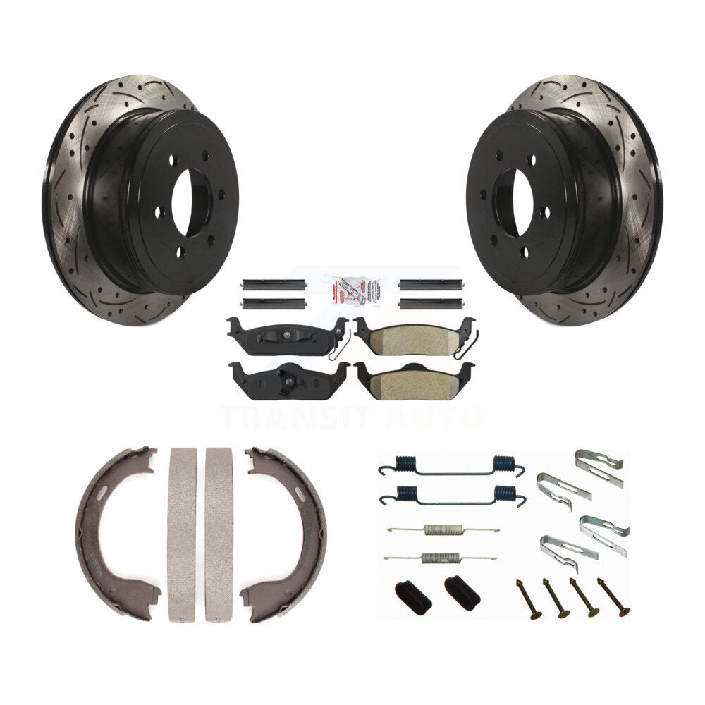 Transit Auto KDA-103632 Disc Brake Kit for 2009-2011 Ford F-150 - Rear product image