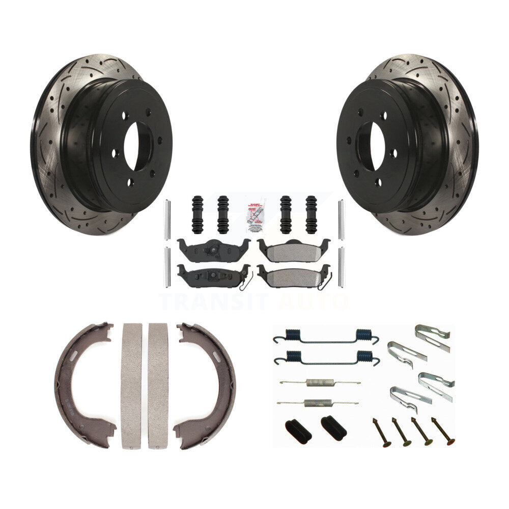 Transit Auto KDA-103633 Disc Brake Kit for 2009-2011 Ford F-150 - Rear product image