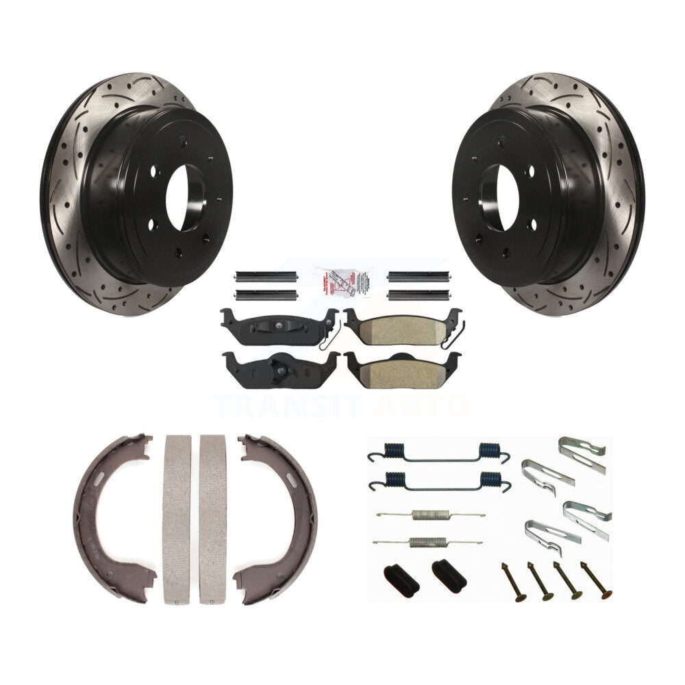 Transit Auto KDA-103634 Disc Brake Kit for 2009-2011 Ford F-150 - Rear product image