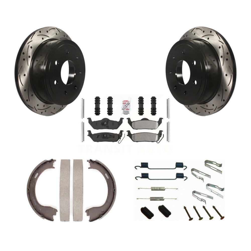 Transit Auto KDA-103635 Disc Brake Kit for 2009-2011 Ford F-150 - Rear product image