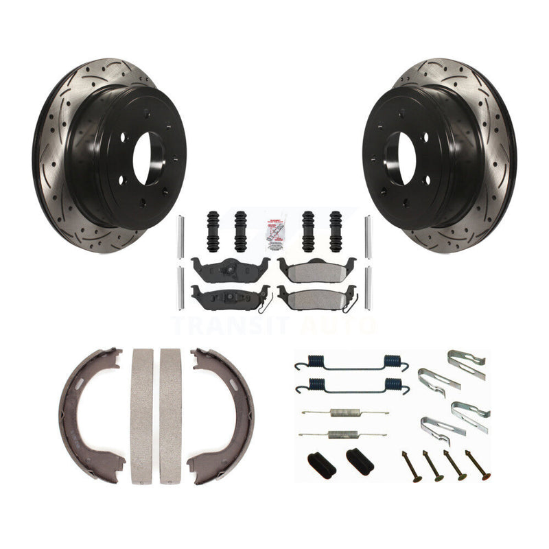 Transit Auto KDA-103635 Disc Brake Kit for 2009-2011 Ford F-150 - Rear product image
