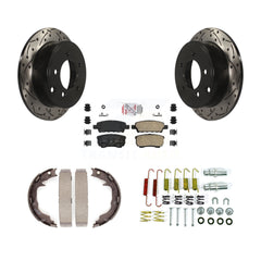 Transit Auto KDA-103642 Disc Brake Kit for 2007-2017 Jeep Compass, Jeep Patriot, Chrysler 200 & more - Rear product image