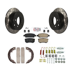 Transit Auto KDA-103643 Disc Brake Kit for 2007-2017 Jeep Compass, Jeep Patriot, Chrysler 200 & more - Rear product image