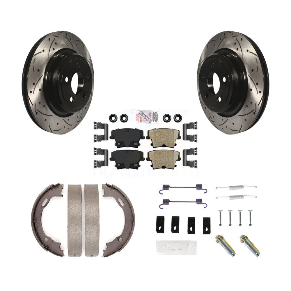 Transit Auto KDA-103656 Disc Brake Kit for 2006-2016 Dodge Charger, Dodge Magnum - Rear product image