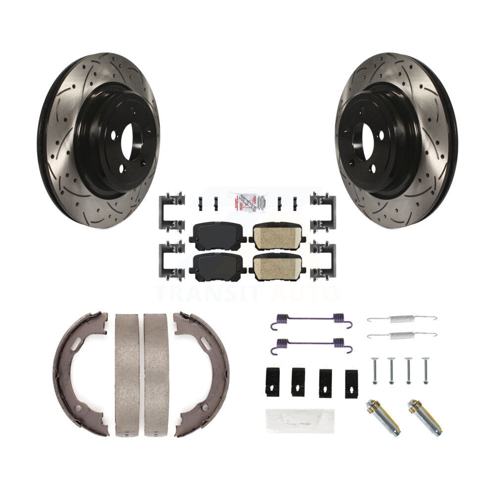 Transit Auto KDA-103658 Disc Brake Kit for 2014-2021 Dodge Charger - Rear product image