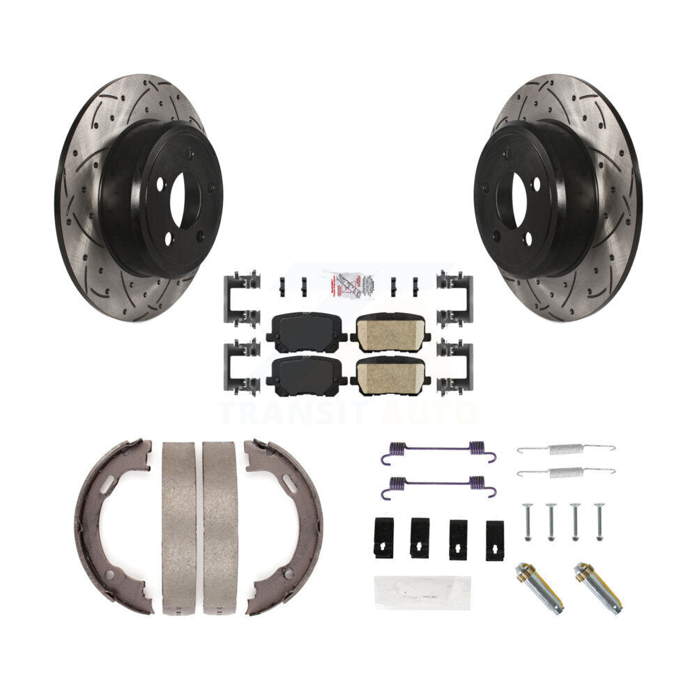 Transit Auto KDA-103660 Disc Brake Kit for 2014-2018 Dodge Charger - Rear product image