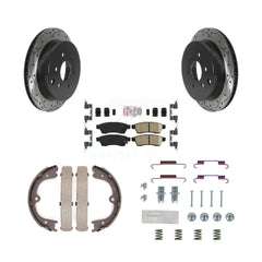 Transit Auto KDA-103668 Disc Brake Kit for 2005-2023 Nissan Xterra, Nissan Frontier - Rear product image