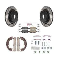 Transit Auto KDA-103674 Disc Brake Kit for 2007-2014 INFINITI Q60, INFINITI G37, INFINITI G35 - Rear product image