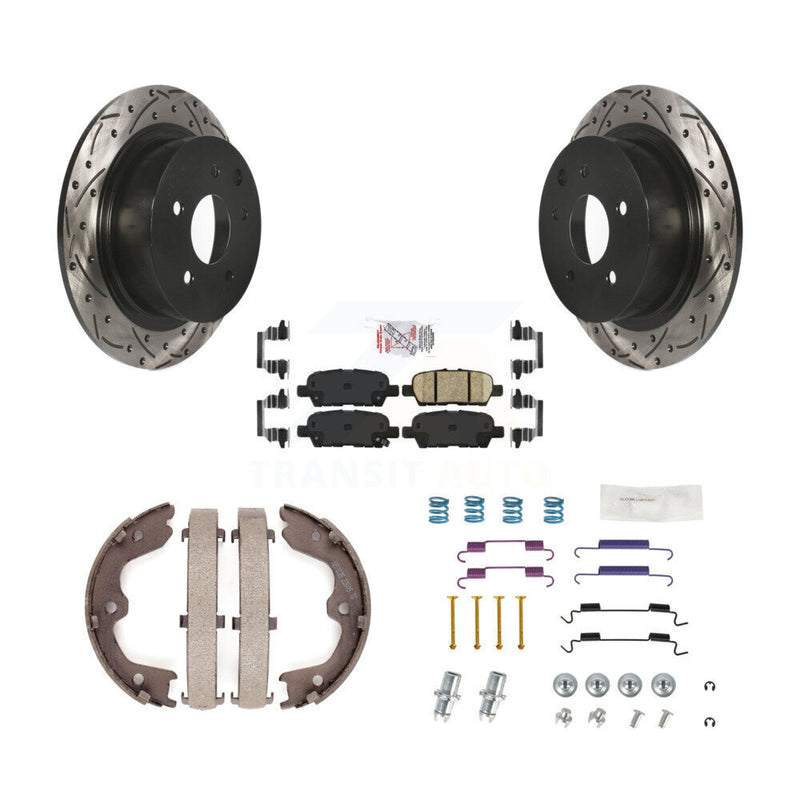 Transit Auto KDA-103679 Disc Brake Kit for 2007-2014 Nissan Altima - Rear product image