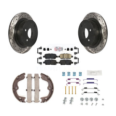 Transit Auto KDA-103680 Disc Brake Kit for 2007-2014 Nissan Altima - Rear product image